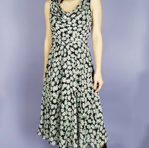 Summer Floral Party Maxi Dress